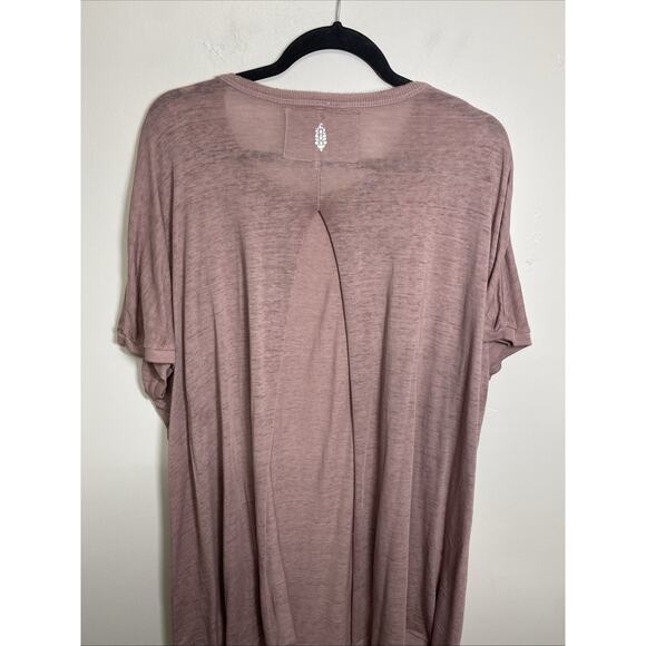 Free People Movement Womens Size Small Open Back Beach Flowy T-shirt Cover Up - Picture 9 of 10